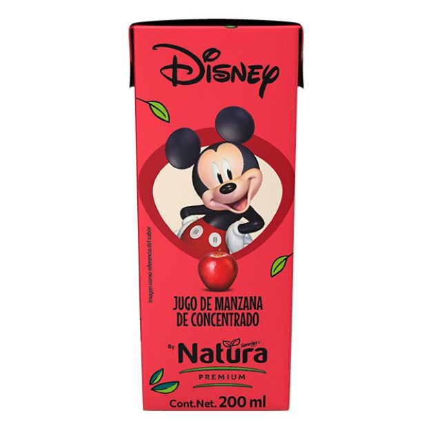 Imagen de Jugo 100% Manzana Natura Minibrick 40 de 200ml (IEPS INC)