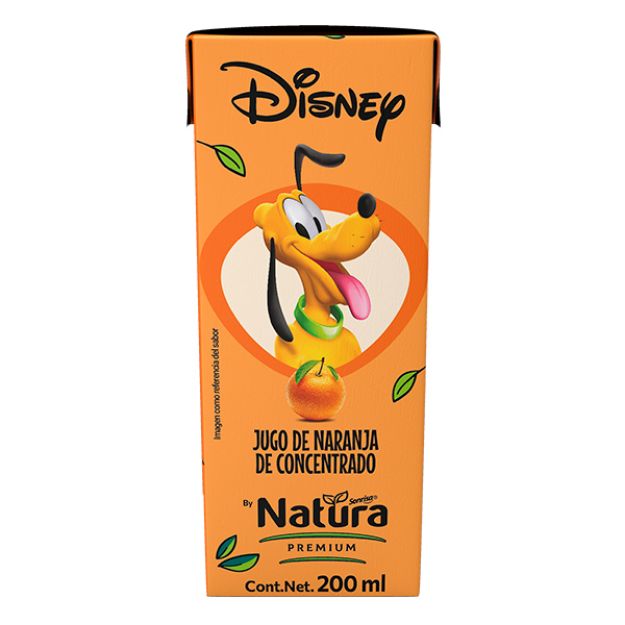 Imagen de Jugo 100% Naranja Natura Minibrick 40 de 200 mL (IEPS INC)