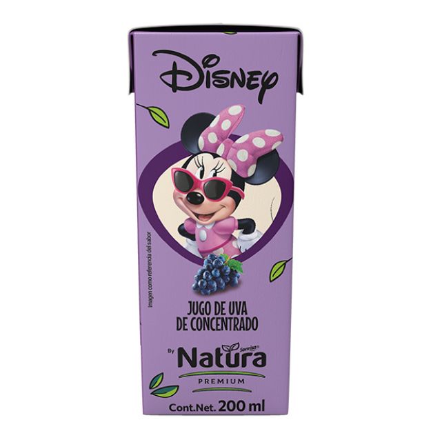 Imagen de Jugo 100% Uva Natura Minibrick 40 de 200ml (IEPS INC)