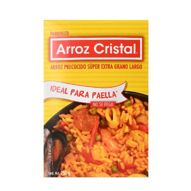 Imagen de Arroz Cristal Precocido 750 gr Ideal para Paella
