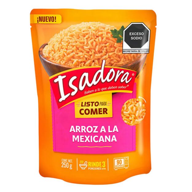 Imagen de ZPROV Arroz a la Mexicana Isadora 16/140 gr