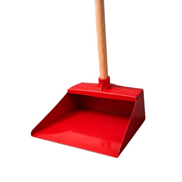 Imagen de Recogedor Metalico Rojo Los Veleros para Baños