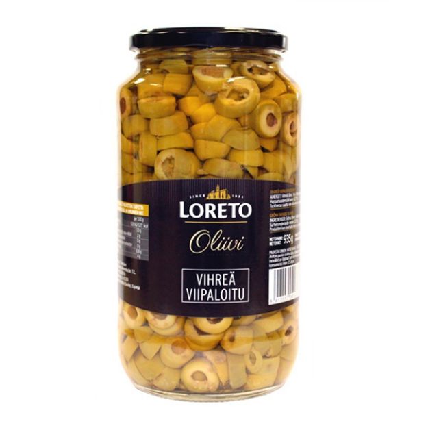 Imagen de Aceituna Verde Rebanada Loreto 920 Fco de España 