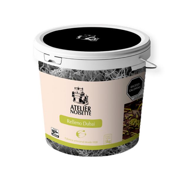 Imagen de Relleno Dubai Pistache 5 Kg Atelier Noisette (IEPS Inc)