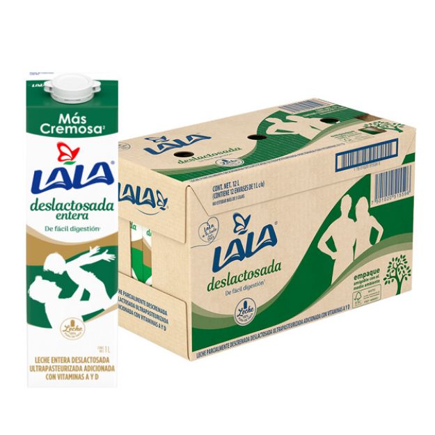 Imagen de Leche Lala Deslactosada 12 de 1 L