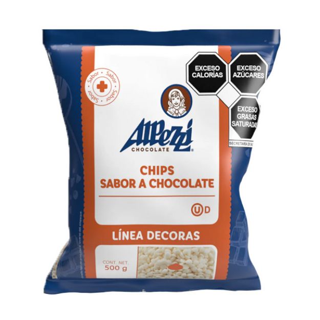 Imagen de  Chispas de Chocolate Blanco Alpezzi 500gr  (IEPS Inc)