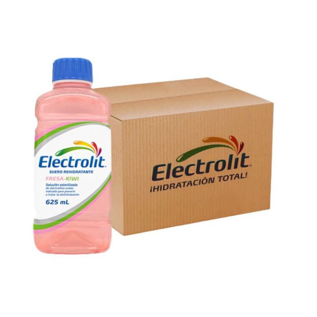 Imagen de Electrolit Sabor Fresa Kiwi 12 piezas con 625 ml
