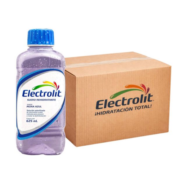 Imagen de Electrolit Sabor Mora Azul 12 piezas con 625 ml