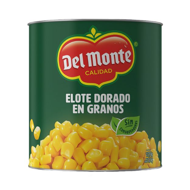 Imagen de Elote en Grano Del Monte 2.9 Kg Lata ABOLLADA