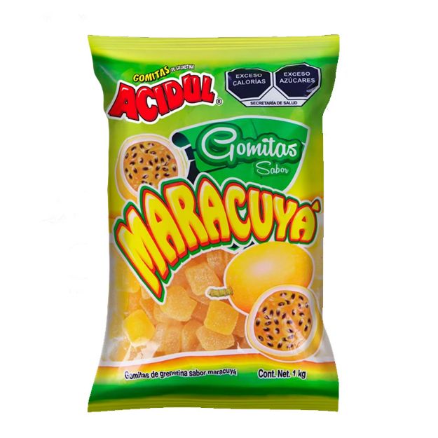 Imagen de Gomitas Maracuya Acidul 1 Kg (IEPS INC)