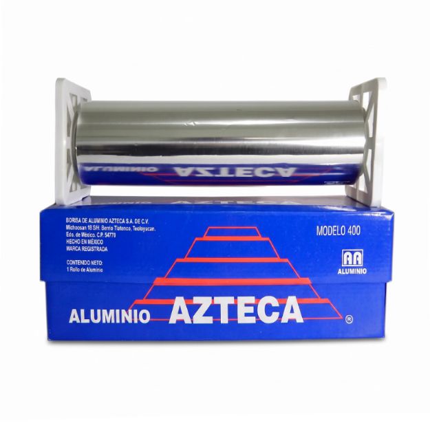 Imagen de Papel Aluminio Azteca 400 Negro